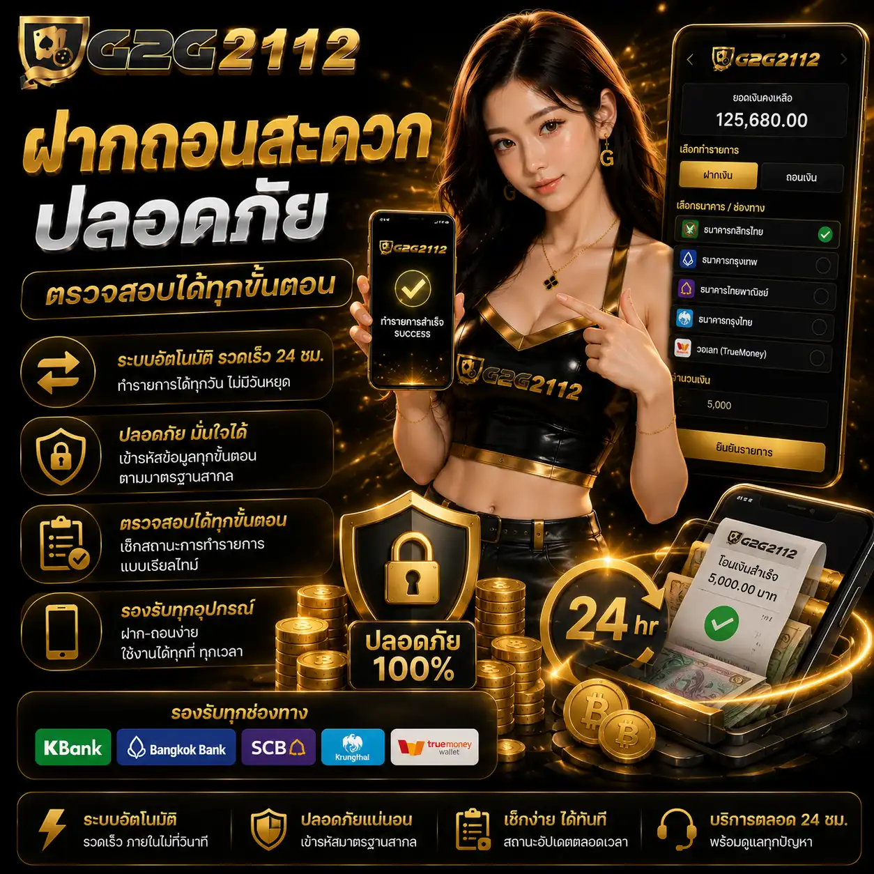 g2g2112 ฝากถอนสะดวก ปลอดภัย ตรวจสอบได้ทุกขั้นตอน